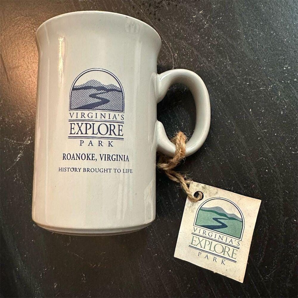 Virginias Explore Park Souvenir Mug Grand Opening 1994  Roanoke